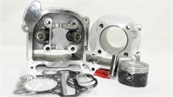 Поршневая группа GY6-100 и головка цилиндра GY6-100 (в сборе) TMMP (комплект для тюнинга) GY000286 - фото 11275
