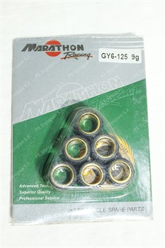 Ролики вариатора GY6-125 9,0г GY000216 - фото 14831