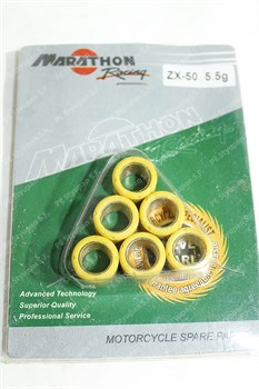 Ролики вариатора ZX 50 5,5 г JS000137 - фото 15088
