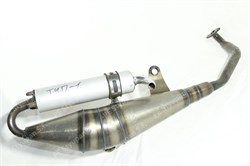 Глушитель GY6-125/150 хром (цельный) GY000026 - фото 15416