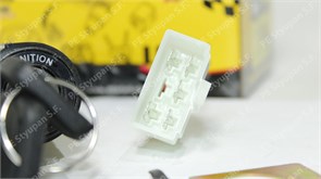 Замок зажигания Dio 50 (5 конт.) полный комплект JS000182