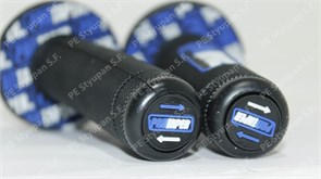 Ручки газа и левая (PROTAPER) синие AD000210