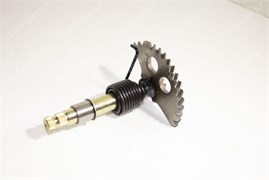 Вал кикстартера с сектором GY6-125/150 130 мм (голый) TMMP GY000008