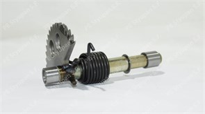 Вал кикстартера с сектором GY6-125/150 160 мм (голый) GY000009
