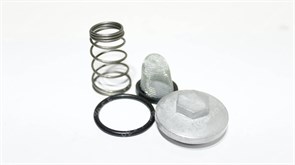 Крышка сливная и пружина GY6-50/150 GY000113