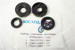 Набор сальников двигателя Восход (4 шт) VM000114